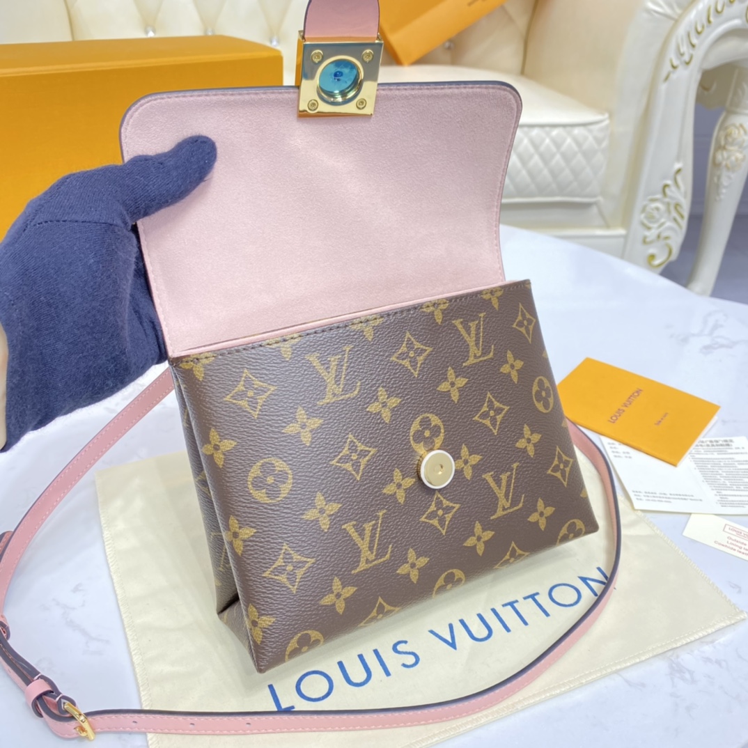 Louis Vuitton LOCKY BB Shoudler Bag M44080 Rose Poudr